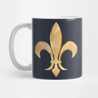 Golden Elegance: Bosnian Lily (Zlatni Bosanski Ljiljan) Mug